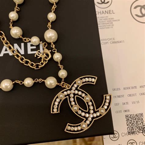 chanel 珍珠項鍊|chanel jewelry.